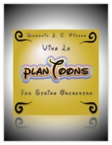 Viva La planToons Orchestra sheet music cover